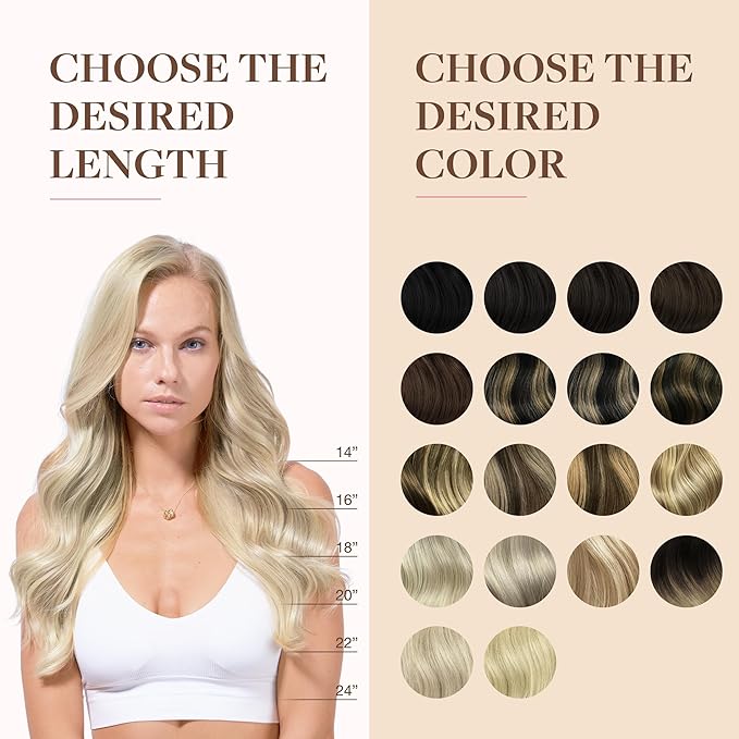 GOO GOO Clip in Hair Extensions Real Human Hair, Remy Human Hair Extensions Clip ins for Women, Natural Human Hair, 24inch 140g 7Pcs, #17A/60A Ash Blonde Highlighted Platinum Blonde