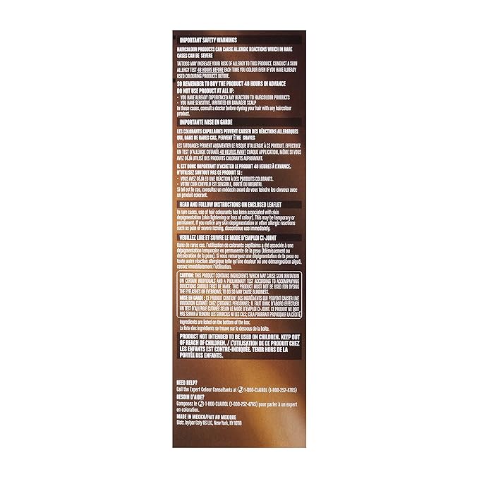 Clairol Nice‘n Easy Perfect 10 Permanent Hair Dye, 5G Medium Golden Brown Hair Color, Pack of 1