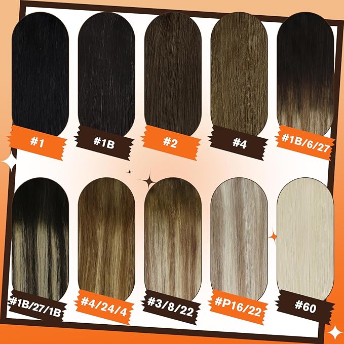 Full Shine Hair Extensions Clip Ins Brown Hair Extensions 12 Inch Real Hair Extensions Ombre Brown Fading to Honey Blonde Highlighted Short Natural Human Hair Extensions for Women 3Pcs 60Grams