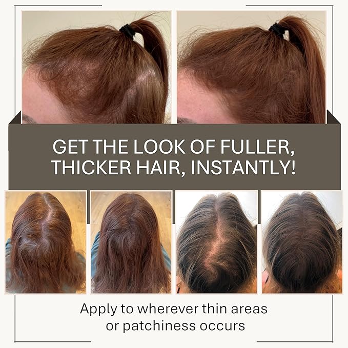 Joan Rivers Great Hair Day Root Touch Up Powder – Fill-in Powder for Thicker, Fuller Looking Hair (Ash Blonde)