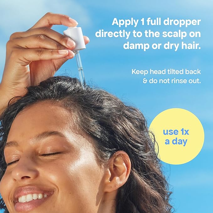 BondiBoost HG Lock Drops Daily Hair Serum for Women – Non-Greasy, Reduces Hair Thinning, Stimulates Scalp, Supports Thicker Fuller Hair – Vegan, Color-Safe, Lightweight for All Hair Types & Textures