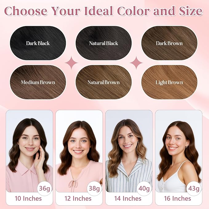 Real Human Hair Toppers for Women 3.54"*4.72" Silky Base 150% Density No Bangs Adjustable Parting Clip-In Topper Hairpieces for Women with Thinning Hair 14 Inches Light Brown