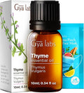Gya Labs Thyme Essential Oil - 0.34 Fl Oz - for Hair, Skin, Diffuser, Aromatherapy & DIY Candle Making Scent