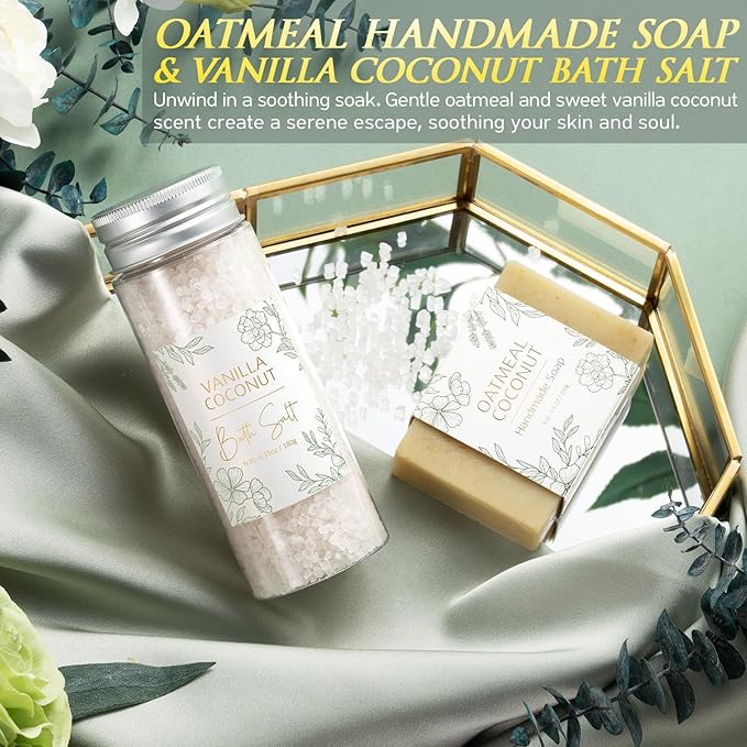 Self Care Gifts for Women Get Well Soon Gift Baskets, Unique Christmas Birthday Gifts for Women Spa Care Package, Sympathy Inspirational Thinking of You Gift Set for Mom Sister Friend Wife Girlfriend