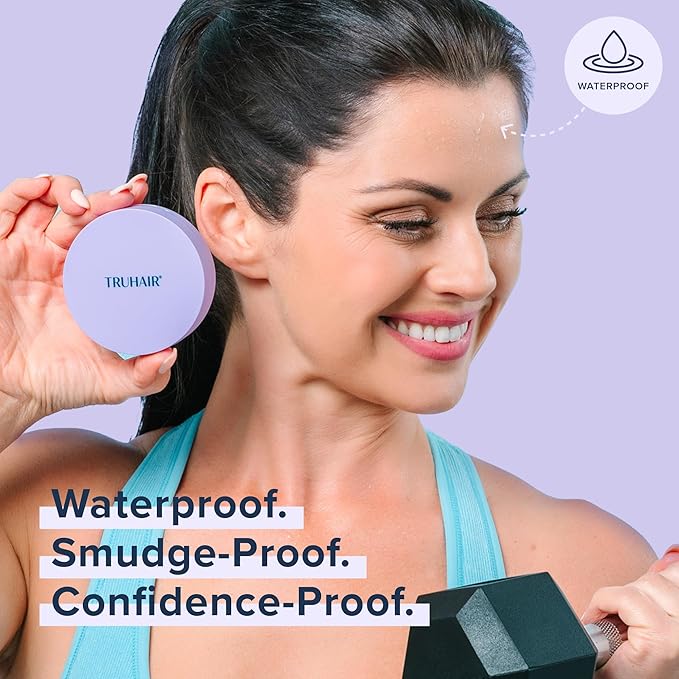 TRUHAIR Root & Scalp Cover Up Refill, Waterproof Pressed Powder for Gray Coverage, Bald Spots & Thinning Hair, Root Touch Up Color, 0.35 oz (Light Blonde)