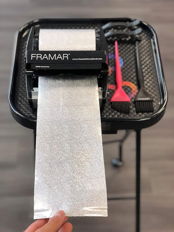 Framar Fold Freak Foil Dispenser for Aluminum Foil, Hair Color Foils - Cuts and Folds Hair Foils For Highlighting