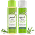 Yes To Tea Tree & Sage Oil Shampoo and Conditioner, Soothing Dry Itchy Scalp, Natural, Vegan & Cruelty-Free, 12 Fl Oz