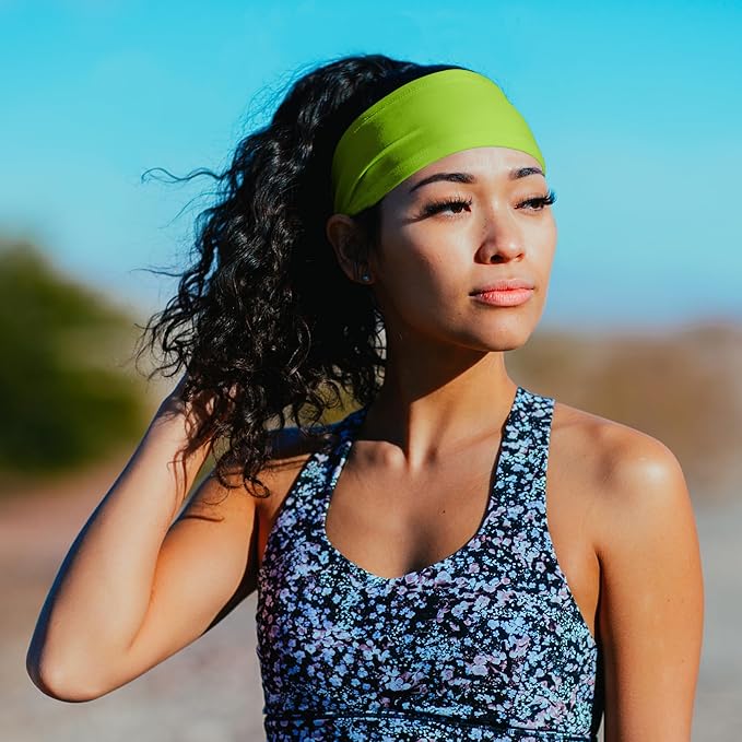 Suddora Workout Headband - Lightweight, Stylish & Comfortable Spandex Headband for Running, Workout, Football, Cosplay & Costumes