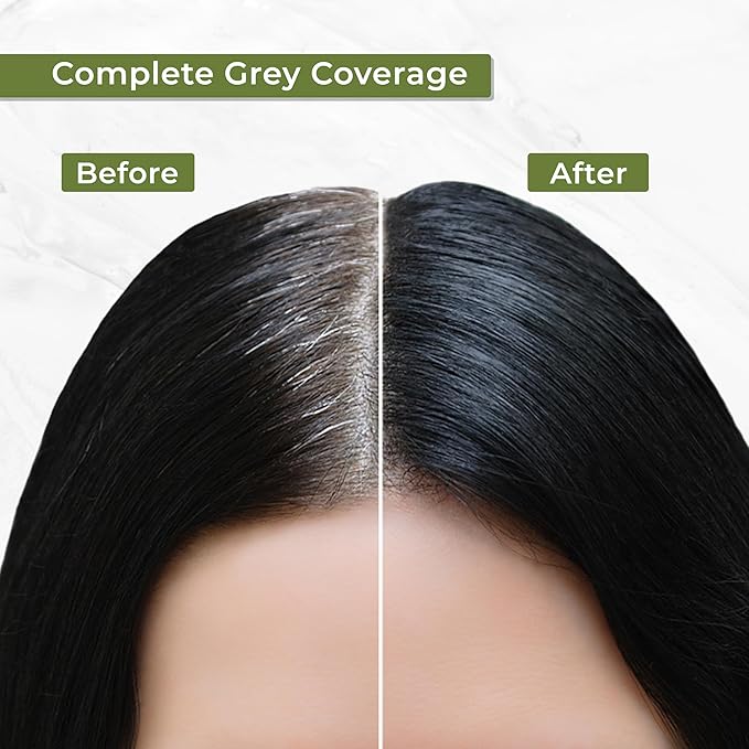 Indus Valley Natural Organic Damage Free Gel Hair Color | Ammonia Free, Vegan & Cruelty Free | Up to 100% Gray Coverage, Long Lasting Results |Burgundy 3.6 (20gram+200ml)