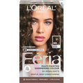 L'Oreal Paris Feria Multi-Faceted Shimmering Permanent Hair Color, 60 Crystal Brown (Light Brown), Pack of 1 Hair Dye Kit