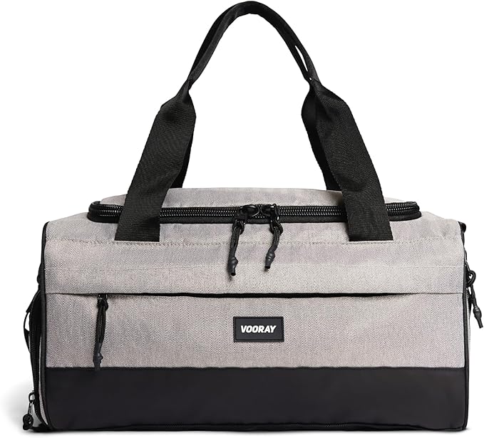 Vooray 22L Boost Duffle Bag – Small Gym Bag for Men and Women, Lightweight Travel Duffel with Shoe Compartment, Durable Sports Tote for Fitness, Training, Overnight Use, and Weekend Trips