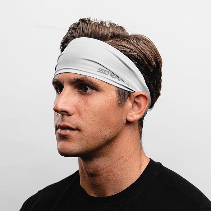 Suddora Workout Headband - Lightweight, Stylish & Comfortable Spandex Headband for Running, Workout, Football, Cosplay & Costumes