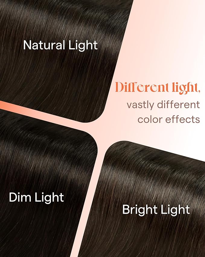 Sunny Hair Tape in Hair Extensions Real Human Hair Invisible Remy Hair Extensions Tape ins for Women Dark Brown 24 inch 25G