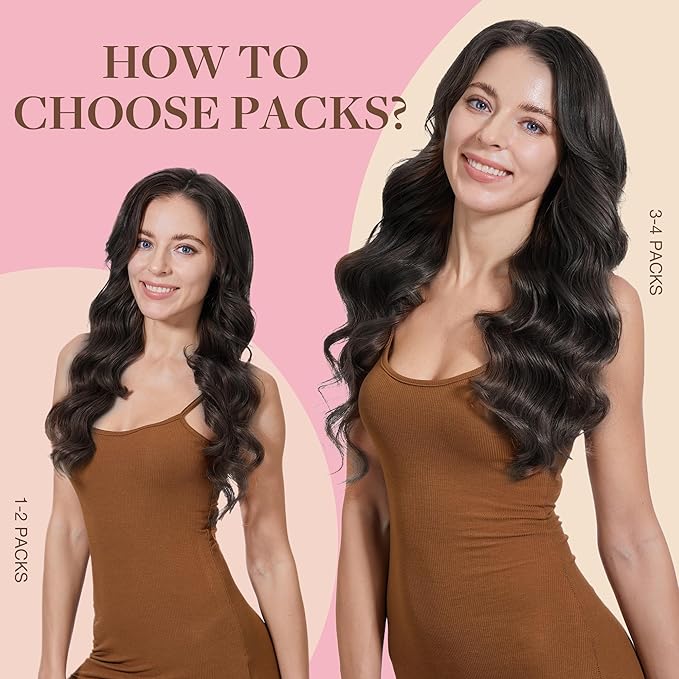 GOO GOO Tape in Hair Extensions Human Hair, 2A Light Brown, 18inch 50g 20pcs, Skin Weft Seamless Invisible, Silky Straight with Thick Ends, Remy Human Hair