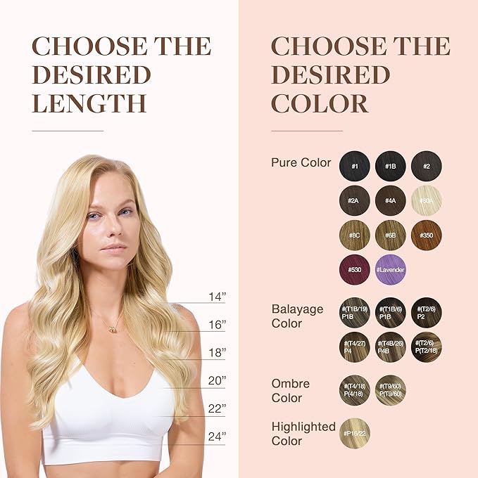 GOO GOO Clip in Hair Extensions Real Human Hair, Remy Human Hair Extensions Clip ins for Women, Natural Human Hair, 18inch 120g 7Pcs, 613R Bleach Blonde
