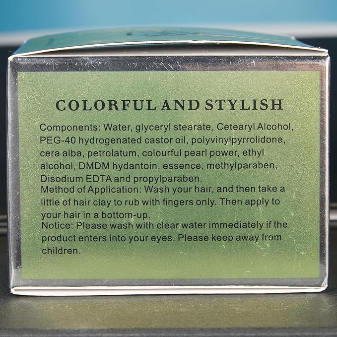 Pink Hair Spray, 4.23 Ounces Instant Temporary Hair Color Wax, Kids Women Temporary Hair Dye Wax Pomades, Natural Washable Hair Wax Color for Christmas Parties, Role Playing, Cosplay, Hollaween (Pink)