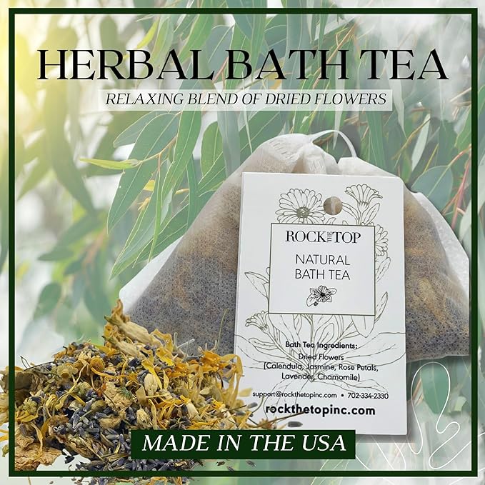 USA MADE | Eucalyptus Spearmint Spa Gift Baskets for Women. 6 Cold & Stress Self Care Gifts, Aromatherapy Epsom Salt Bath Soak, Bath Soap, Bath Bombs (Truffle), Bath Salts Gift Basket.