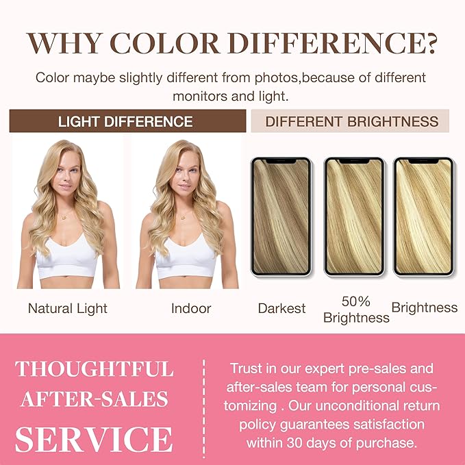 GOO GOO Clip in Hair Extensions Real Human Hair, Remy Human Hair Extensions Clip ins for Women, Natural Human Hair, 24inch 160g 7Pcs, 18A/613A Dark Blonde Highlighted Bleach Blonde