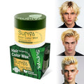 Temporary Hair Color Wax for Men - SUPIYA Washable Hair Wax Color, All-Day Hold Disposable Hair Wax for Party, Cosplay & Daily (Color # XC201)