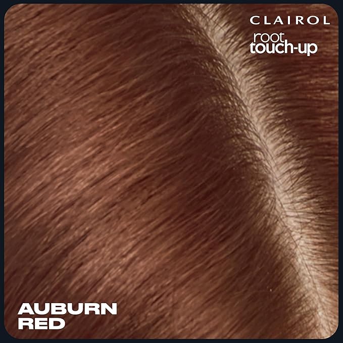 Clairol Root Touch-Up Semi-Permanent Hair Color Blending Gel, 5R Auburn Red, Pack of 2