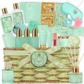 35 Pcs Christmas Gifts for Women, Tea Tree Spa Gift Basket, Face Skin Care Set, Bath & Body Gift Set, Self-Care Relaxation Gift, Diffuser, Serum, Bath Bomb, Birthday, Mother's Day, Valentines, Wife