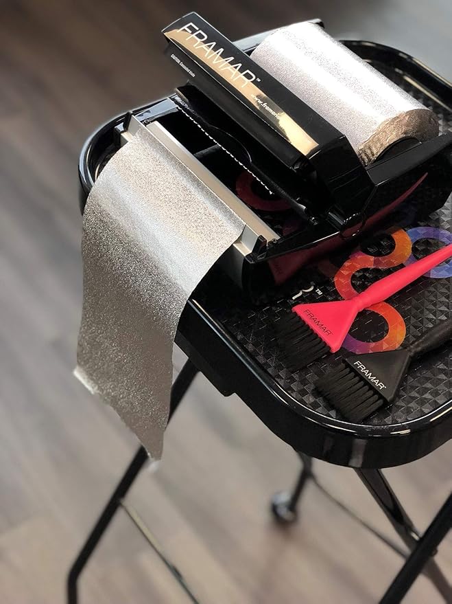 Framar Fold Freak Foil Dispenser for Aluminum Foil, Hair Color Foils - Cuts and Folds Hair Foils For Highlighting