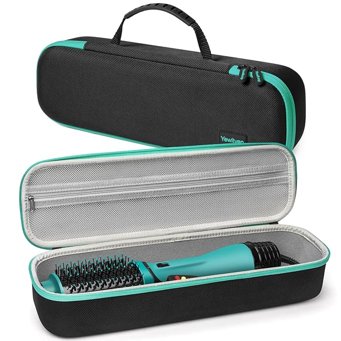 Case for Revlon One Step Volumizer Plus Hair Dryer and Styler, Hard Travel Case for Revlon One Step Volumizer Plus 2.0 Hair Dryer Brush HAIR Le Volume 2-in-1 Titanium Blow Dryer Brush Storage Bag