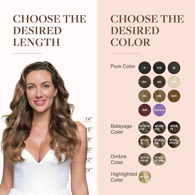 GOO GOO Clip in Hair Extensions Real Human Hair, Remy Human Hair Extensions Clip ins for Women, Natural Human Hair, 20inch 200g 7Pcs, #4/27/4 Balayage Chocolate Brown to Caramel Blonde