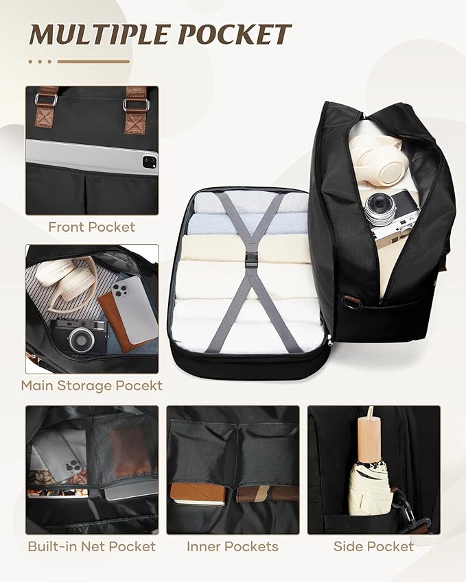 Gym Bag Womens,Travel Duffel Carry on Bag Sport Tote Bag Weekend Overnight Bag