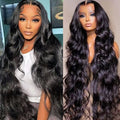 Lemoda Full 13x6 Lace Frontal Virgin Human Hair Wigs 210% Body Wave 13x6 HD Full Lace Front Wigs 15A 24Inch Brazilian Pre Plucked Natural Hairline Thin Knots