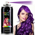 Temporary Hair Spray Color for Kids Women - One-Time Use Green Hair Spray, Vegan and Cruelty-Free Semi-Permanent Hair Color Dye (120ML, Purple)