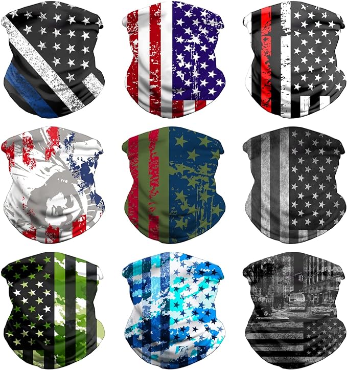 Neck Gaiter Face Cover - Sun Protection Mask Balaclava for Men and Women