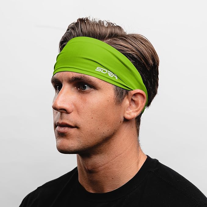 Suddora Workout Headband - Lightweight, Stylish & Comfortable Spandex Headband for Running, Workout, Football, Cosplay & Costumes