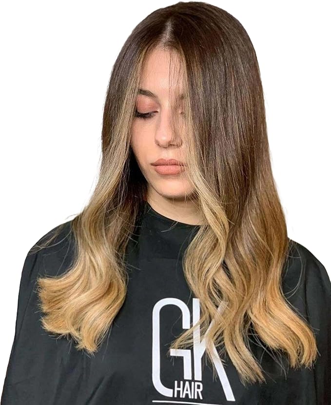 GK HAIR Professional Salon Cape - Premium Waterproof Haircut & Coloring Cape - Reusable, Chemical-Proof, Salon-Grade for Stylists & Clients