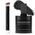Gowwim Root Touch up Powder, Instantly Gray Hair Cover up Hairline Powder for Women & Men Waterproof and Sweatproof Root Cover Up Long-Lasting for Thinning & Loss Hair (Black6, 10G+1)