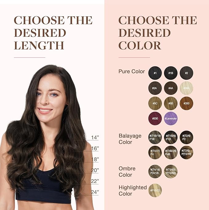 GOO GOO Clip in Hair Extensions Real Human Hair, Remy Human Hair Extensions Clip ins for Women, Natural Human Hair, 20inch 120g 7Pcs, 2A Light Brown