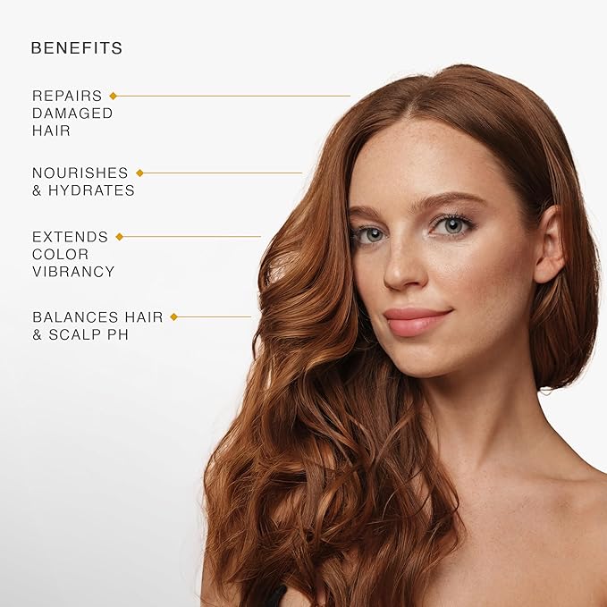 pH Plex Step 3 - Nourishing Hair Treatment Mask: Fortifies Coloring & Bleaching Effects, Salon Quality at Home - 1 Double Sachet