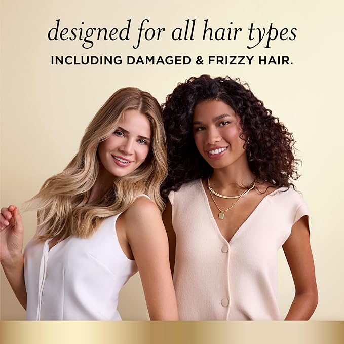 Pantene Keratin Leave-In Conditioner with Argan Oil, Protein Treatment for Dry, Damaged & Color-Treated Hair, Repairs Split Ends & Protects from Damage, Formaldehyde-Free, 8.4 Fl Oz