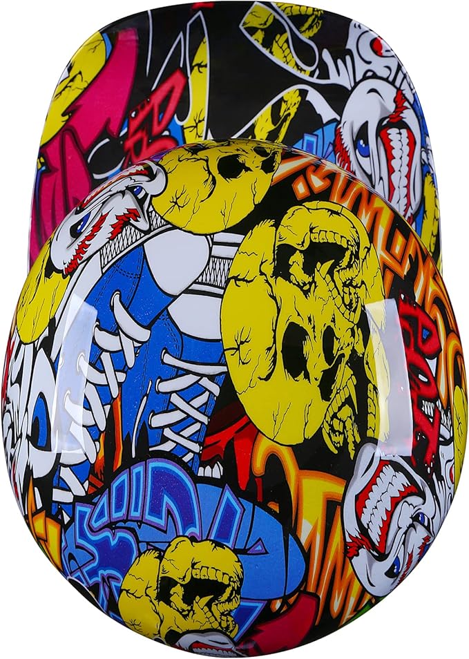 Baseball Style Cap Retro Motorcycle Helmet Unisex-Adult - DOT Approved