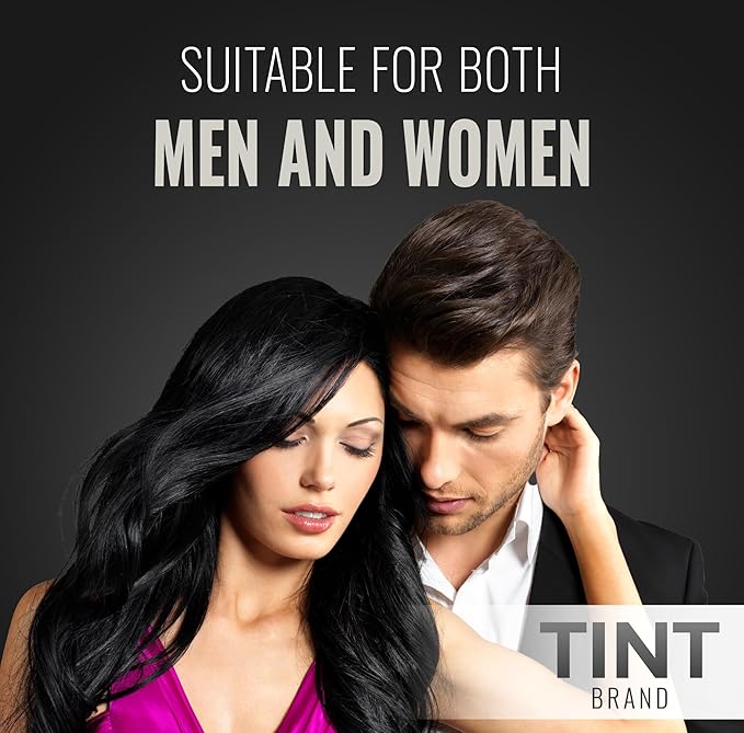 TINT Root Cover Up Hair Powder for Women & Men, Brown, Gray Hair Concealer, Root Touch Up Powder