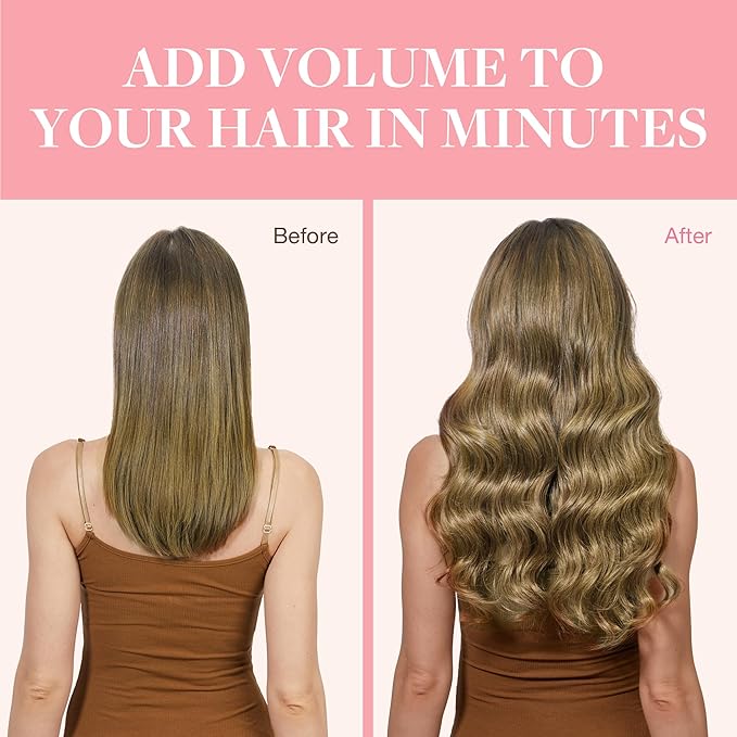 GOO GOO Clip in Hair Extensions Real Human Hair, Remy Human Hair Extensions Clip ins for Women, Natural Human Hair, 14inch 120g 7Pcs, 7 Bronde