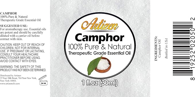 Artizen 30ml Oils - Camphor Essential Oil