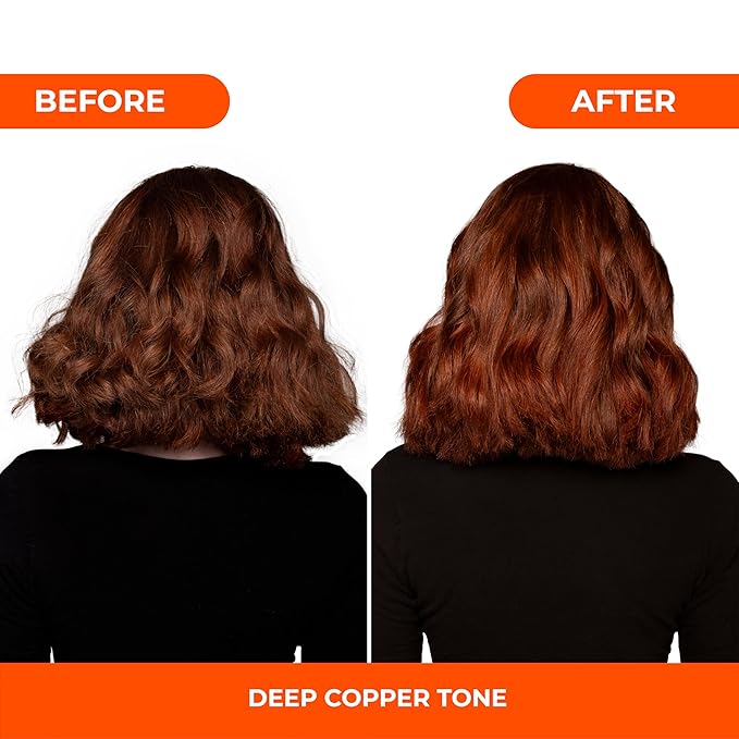 naissant Irish Copper Hair Toning Mask | Ultra High-Purity Pigments | Deposits Deep Copper Tone | Hyaluronic Acid, Collagen & Biotin | Paraben, Ammonia & Sulfate Free | 10.1 Fl. Oz