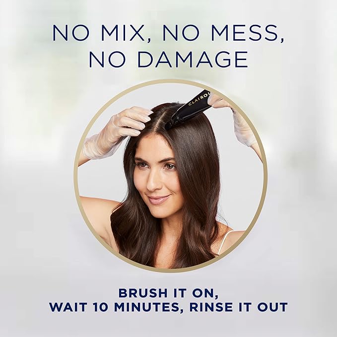 Clairol Root Touch-Up Semi-Permanent Hair Color Blending Gel, 8 Blonde, Pack of 1