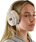C.C Soft Winter Warm Adjustable Headband Ear Warmer Earmuffs