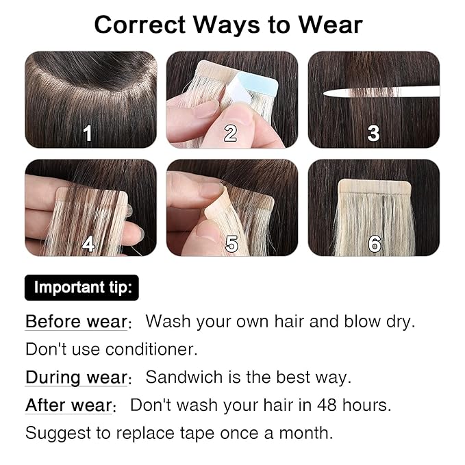 SUYYA Tape in Hair Extensions Human Hair Ombre Chocolate Brown to Caramel Blonde Remy Hair 22 inches 20pcs 50g/pack Straight Seamless Skin Weft Tape in Human Extensions Balayage(22 inch #P4/27/T4)