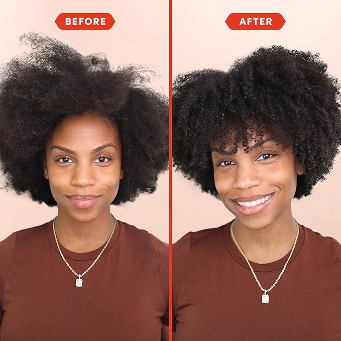 Fable & Mane Hydrating Conditioner, Nourishes Dry, Damaged Hair. Reduces Frizz with Turmeric and Coconut Oil. For Medium to Thick Hair Types