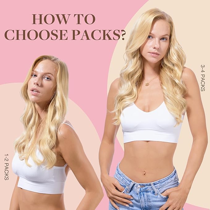 GOO GOO Tape in Hair Extensions Human Hair, 18D/22F Dirty Blonde Highlights, 12inch 40g 20pcs, Skin Weft Seamless Invisible, Silky Straight with Thick Ends, Remy Human Hair