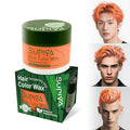 Temporary Hair Color Wax for Men - SUPIYA Washable Hair Wax Color, All-Day Hold Disposable Hair Wax for Party, Cosplay & Daily (Color # 45W)