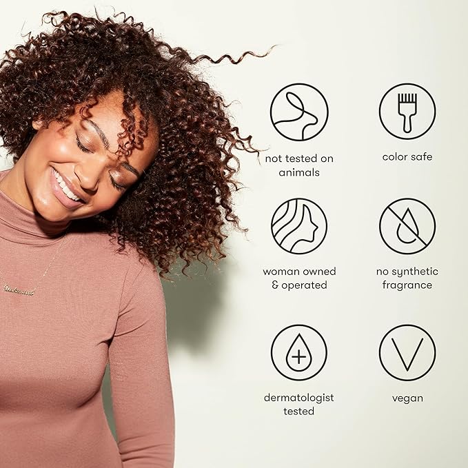 Odele Vegan Leave-In Conditioner, for Deep Moisture, Detangling, Frizz Control, Weightless Shine, and All Hair Types + Textures, 8 fl oz (2-Pack)